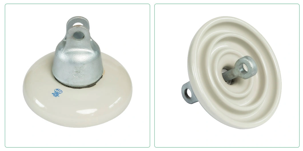 ANSI 29.2 52-2 Tough and Clevis Type porcelain Disc Suspension Insulator