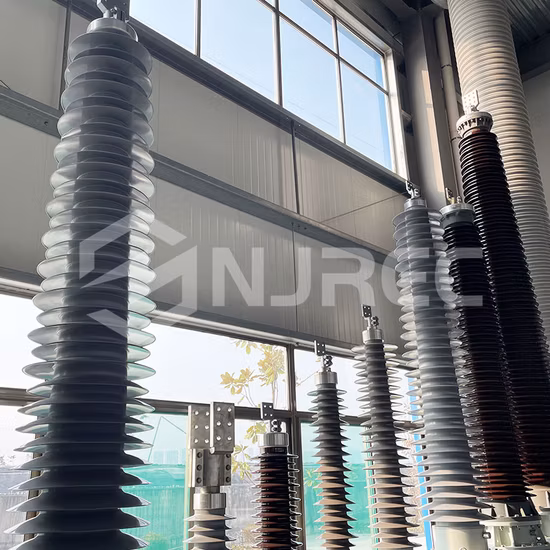 HV RIP Condenser Transformer Bushing with Composite Silicone Rubber Sleeve